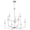 Quoizel Prescott Chandelier 9 Lights Brushed Nickel PRC5232BN - alternate 5